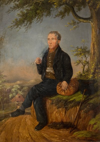 Portret Jamesa Howea autorstwa Ralph Howe