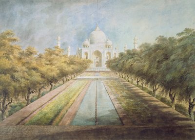 Taj Mahal (akwarela na papierze) autorstwa Ram Sita
