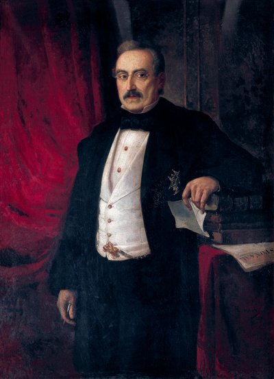 Portret pisarza i ekonomisty Buenaventury Carlosa Aribau (1798-1862) autorstwa Ramón Martí Alsina