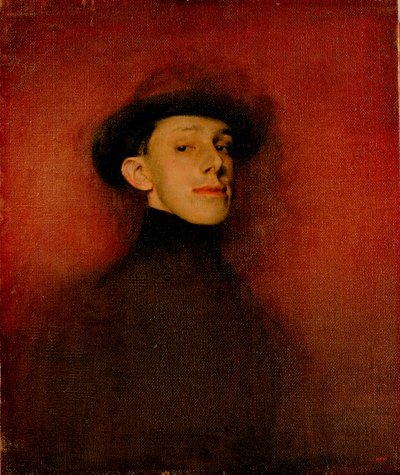Portret króla Hiszpanii Alfonsa XIII (studium) autorstwa Ramón Casas