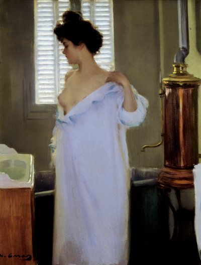 Przed kąpielą autorstwa Ramon Casas i Carbo