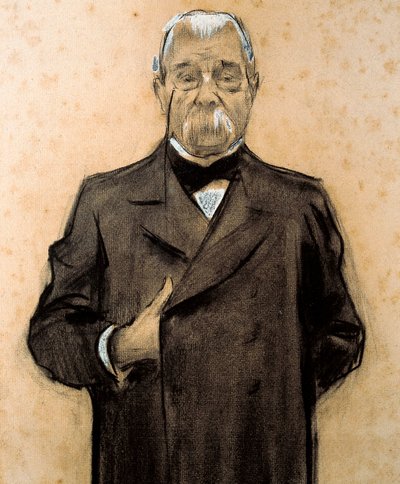 Portret Manuela Durana autorstwa Ramon Casas i Carbo