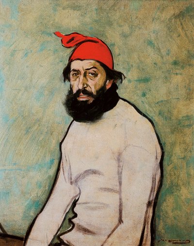 Portret Pere Romeu autorstwa Ramon Casas i Carbo