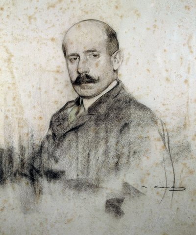 Zuloaga, Ignacio autorstwa Ramon Casas i Carbo