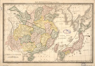 Chiny i Japonia LOC 2006458430 autorstwa Rand McNally and Company