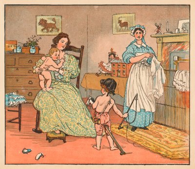 Pa, Baby Bunting, 1882. autorstwa Randolph Caldecott