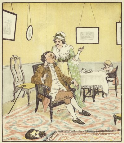 John Gilpin (kolor lito) autorstwa Randolph Caldecott