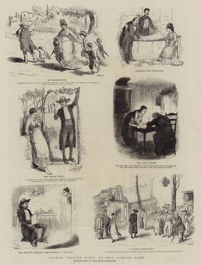 Folk północnowłoski autorstwa Randolph Caldecott