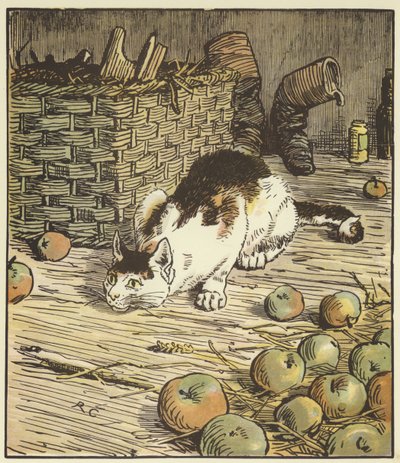 Dom, który zbudował Jack (kolor lito) autorstwa Randolph Caldecott