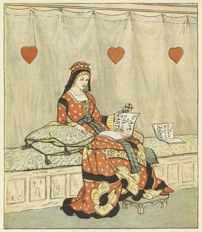 Królowa Kier autorstwa Randolph Caldecott
