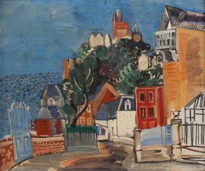 Côte Basse, ok. 1924 (olej na płótnie) autorstwa Raoul Dufy