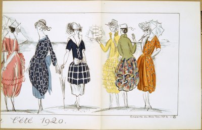 Sukienki na lato 1920 autorstwa Raoul Dufy