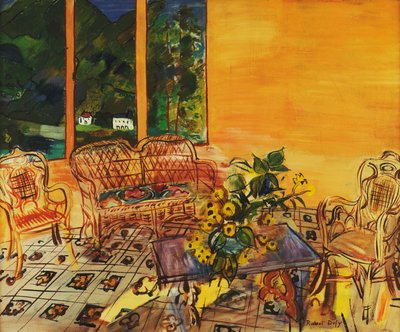Wnętrze, Vernet les Bains; Interieur, Vernet les Bains autorstwa Raoul Dufy
