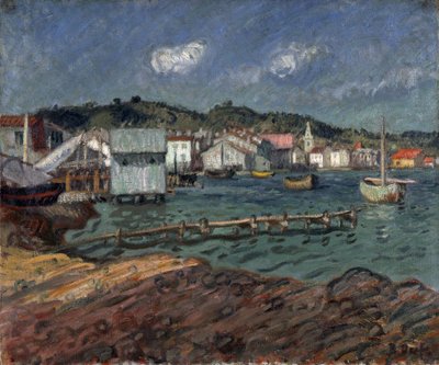 Port w Martigues autorstwa Raoul Dufy