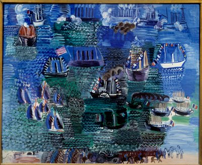 Święto morza i oficjalna wizyta w Hawrze autorstwa Raoul Dufy