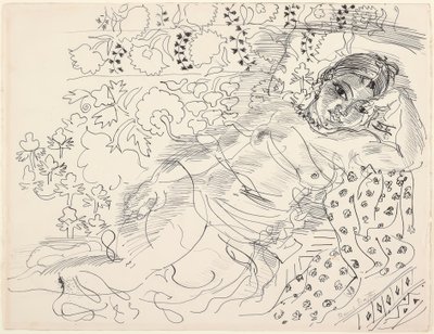 Model perski autorstwa Raoul Dufy