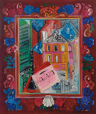 Mozart autorstwa Raoul Dufy