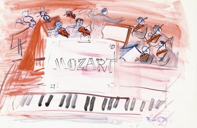 Mozart autorstwa Raoul Dufy