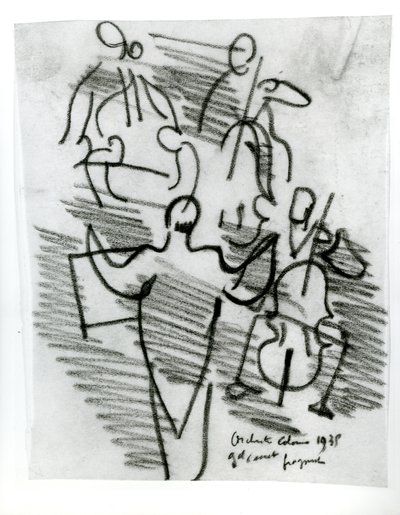 Orchestre Colonne autorstwa Raoul Dufy