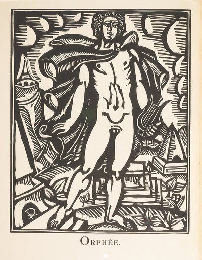 Orfeusz, ilustracja z "Le Bestiaire ou Cortège d