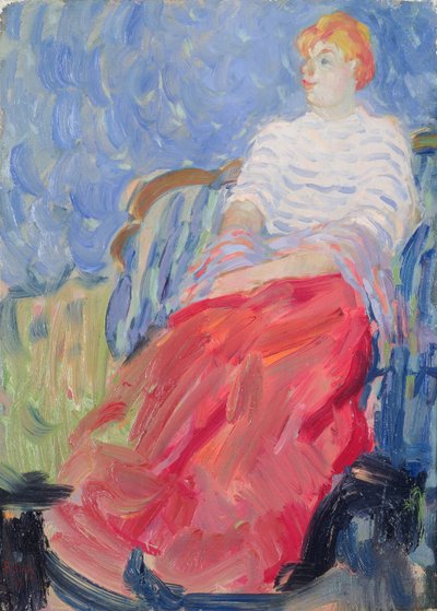 Portret siostry artysty, Suzanne Dufy autorstwa Raoul Dufy