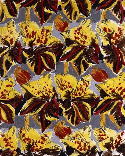 Czerwone i żółte kwiaty; Fleurs Rouges et Jaunes autorstwa Raoul Dufy