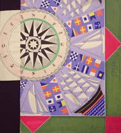 Chusteczki do nosa marynarza (gwasz) autorstwa Raoul Dufy