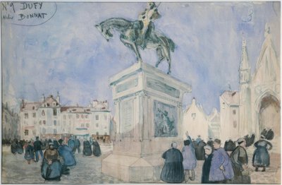 Plac w Falaise autorstwa Raoul Dufy