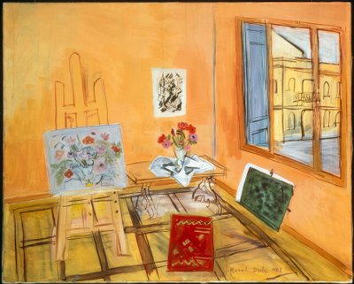 Studio z bukietem autorstwa Raoul Dufy