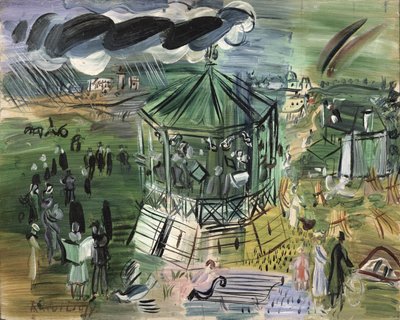 Niedziela, Muzyka na wsi autorstwa Raoul Dufy