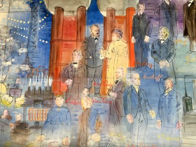 Wróżka elektryczności autorstwa Raoul Dufy