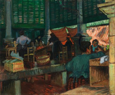 Targ rybny, Marsylia autorstwa Raoul Dufy