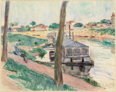 Houseboat autorstwa Raoul Dufy