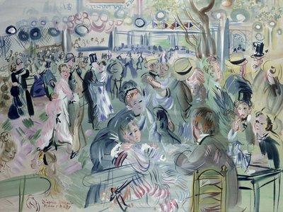 Moulin de la Galette autorstwa Raoul Dufy