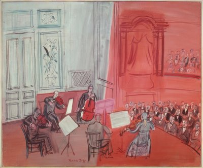 Pomarańczowy koncert autorstwa Raoul Dufy