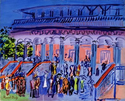 Ogrodzenie właściciela, ok. 1930-5 r. autorstwa Raoul Dufy
