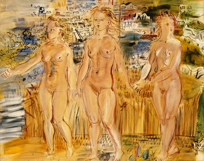 Trzy Gracje (Les Trois Graces) autorstwa Raoul Dufy