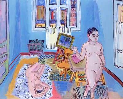 Dwa modele autorstwa Raoul Dufy
