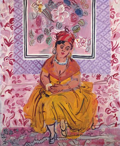 Kobieta z Martyniki autorstwa Raoul Dufy