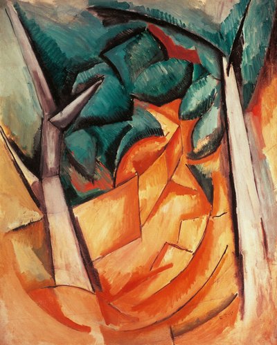 Drzewa w Estaque autorstwa Raoul Dufy