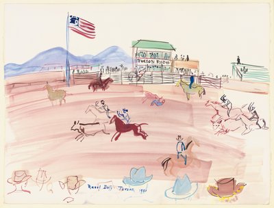 Tucson Rodeo autorstwa Raoul Dufy