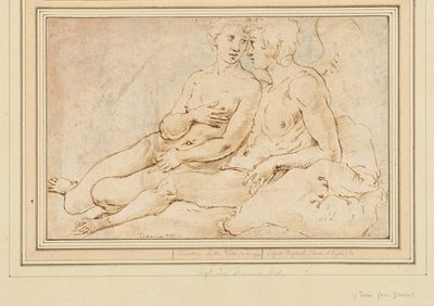 Kupidyn i Psyche, ok. 1540. autorstwa Raphael