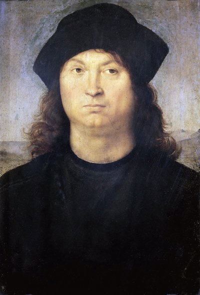 Portret mężczyzny, ok.1502-04 autorstwa Raphael