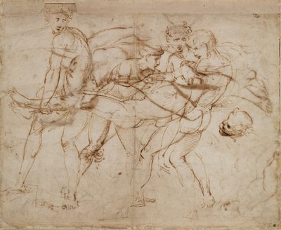 Śmierć Adonisa, początek XVI wieku autorstwa Raphael