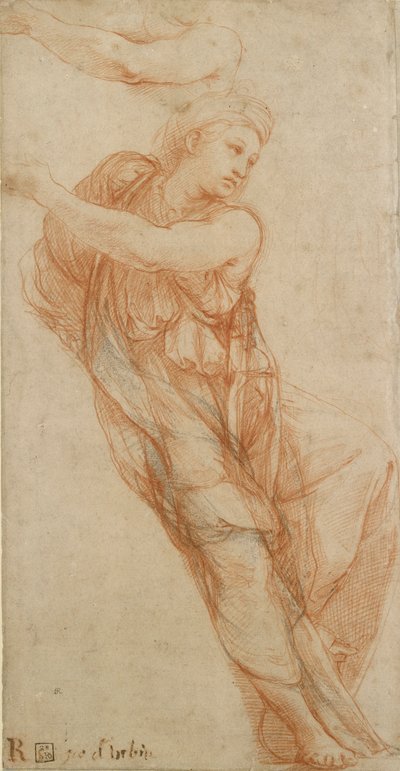 Sybilla frygijska, początek XVI wieku autorstwa Raphael