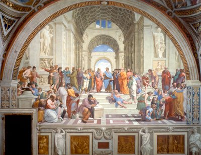 Szkoła Ateńska”, 1509-1511. autorstwa Raphael