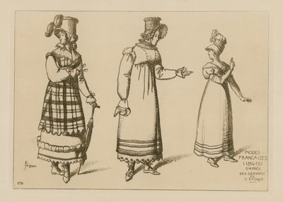 Moda francuska (1814-15) autorstwa Raphael Jacquemin