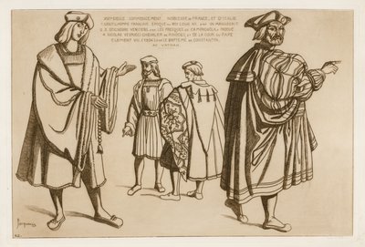 Szlachta francuska i włoska na początku XVI wieku autorstwa Raphael Jacquemin