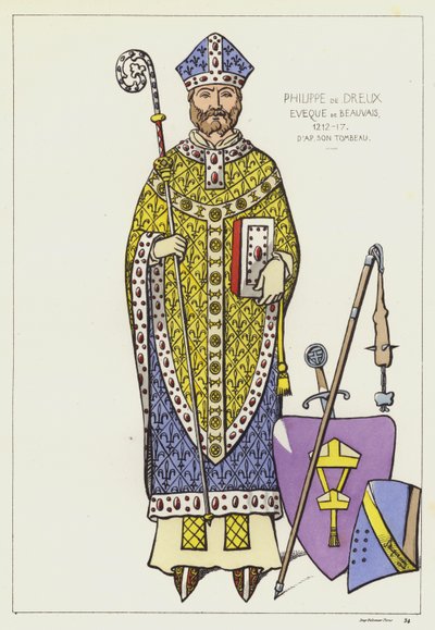 Filip z Dreux autorstwa Raphael Jacquemin