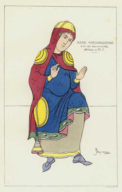 Reine merovingienne autorstwa Raphael Jacquemin
